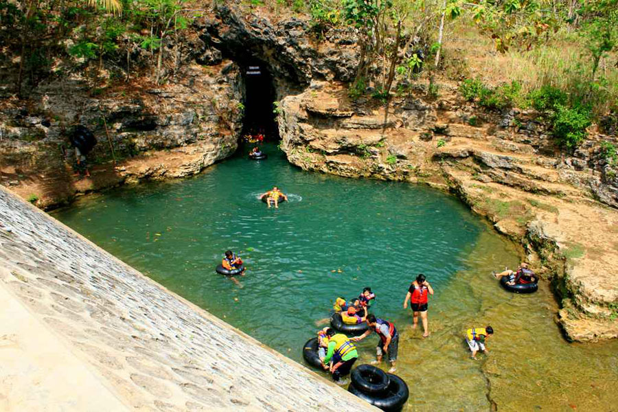 Goa Kalisuci, Sensasi Cave Tubing  Goa Cantik di Jogja