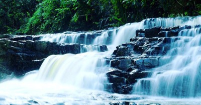 Air Terjun Muara Karing : Harga Tiket, Foto, Lokasi, Fasilitas dan Spot