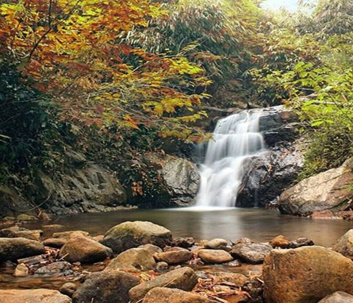 Air Terjun Sungai Medang : Harga Tiket, Foto, Lokasi, Fasilitas dan Spot