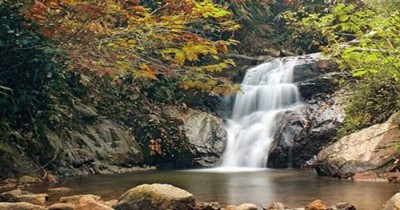 Air Terjun Sungai Medang : Harga Tiket, Foto, Lokasi, Fasilitas dan Spot