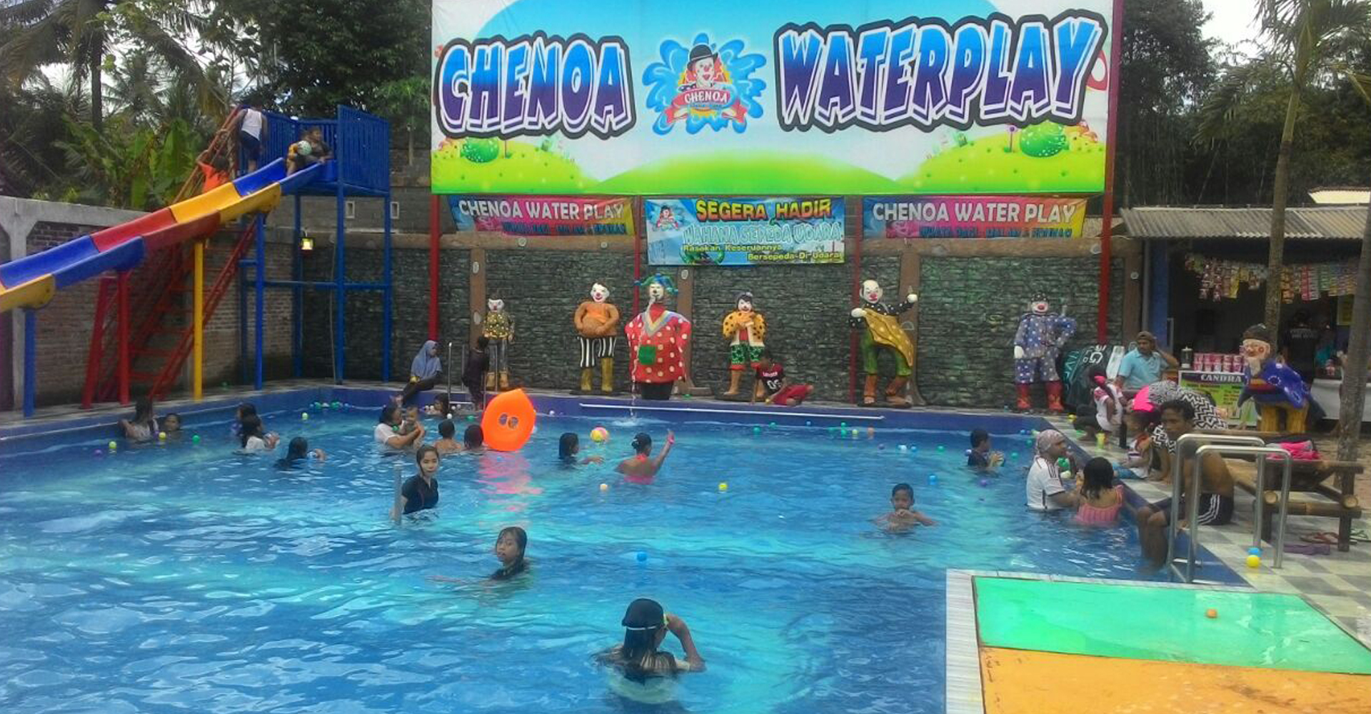 Chenoa Waterplay Kewadug : Harga Tiket, Foto, Lokasi, Fasilitas dan Spot