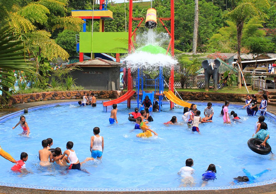 Pemandian Tirta Alam Sagalaherang, Pemandian Alami dengan