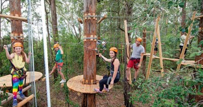 Treetop Adventure Park : Harga Tiket, Foto, Lokasi, Fasilitas dan Spot