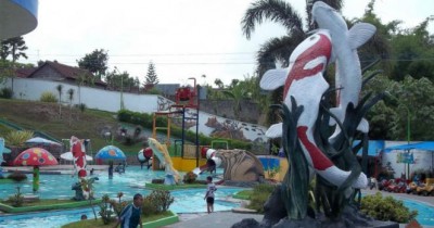 Wisata Sumber Udel Water Park : Harga Tiket, Foto, Lokasi, Fasilitas dan Spot