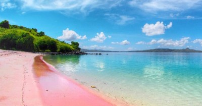 Pantai Pink : Harga Tiket, Foto, Lokasi, Fasilitas dan Spot