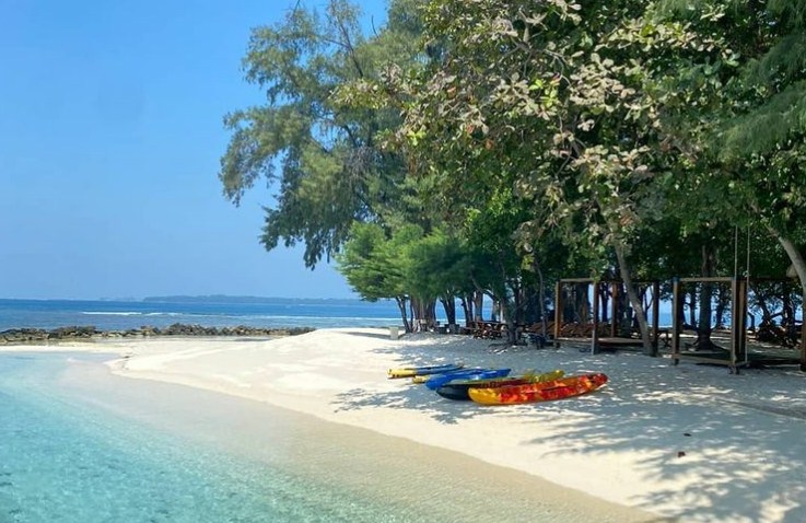 Pulau Bintang di Kepulauan Seribu : Harga Tiket, Foto, Lokasi, Fasilitas dan Spot