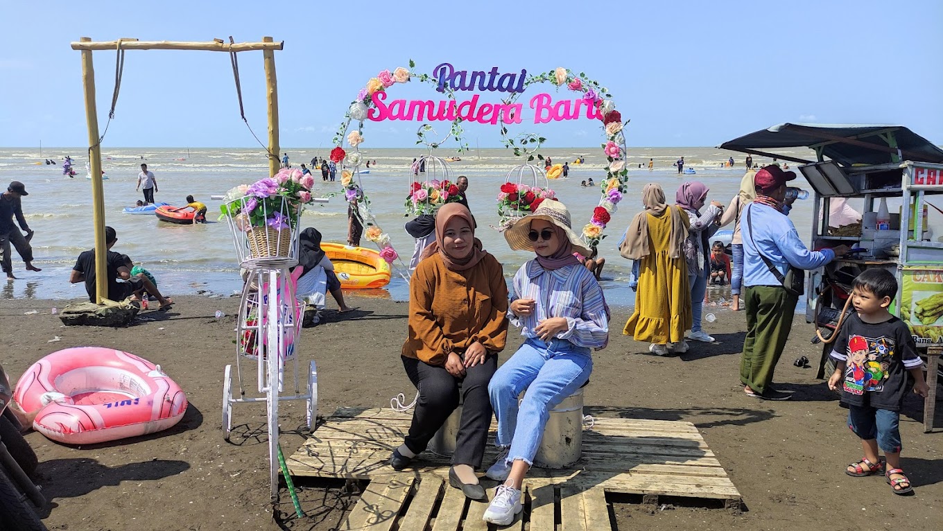 Spot Foto Pantai Samudera Baru