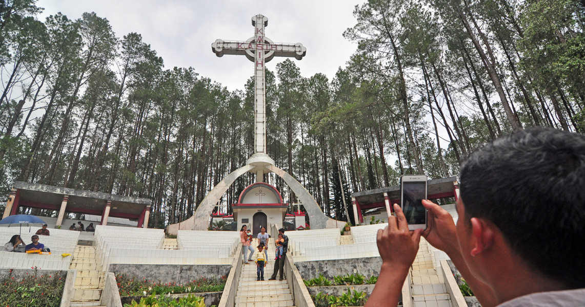 Taman Wisata Rohani Salib Kasih, Merasakan Sensasi