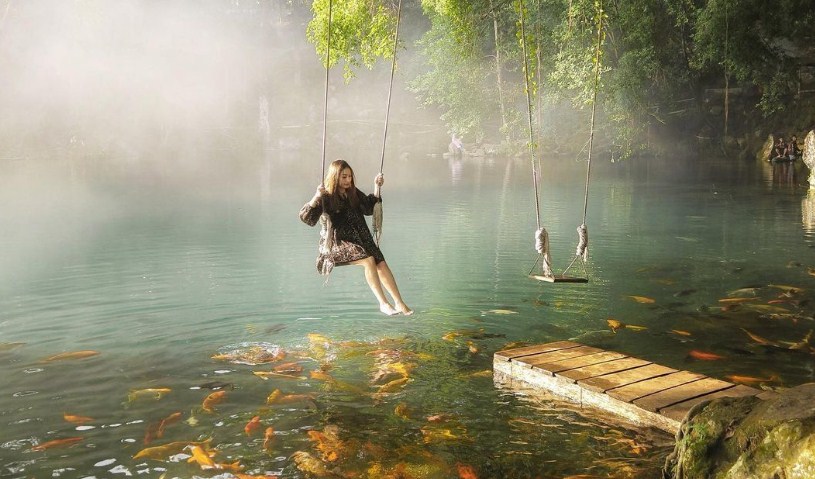 Danau Biru di Kuningan, Danau Dengan Air Yang Jernih dan Memanjakan Mata