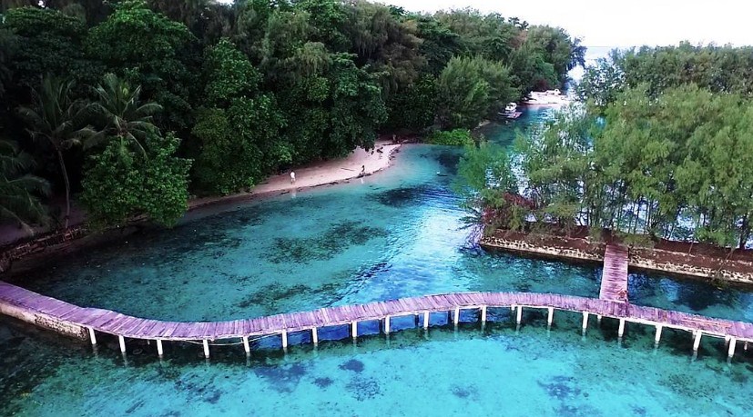 Keindahan dan fasilitas yang diberikan Pulau Kotok Keindahan dan fasilitas yang diberikan Pulau Kotok