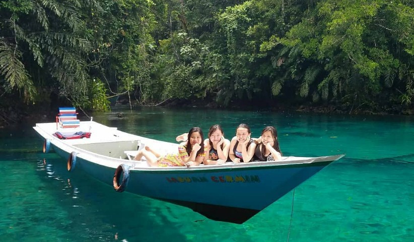 Lokasi Danau Cantik Labuan Cermin