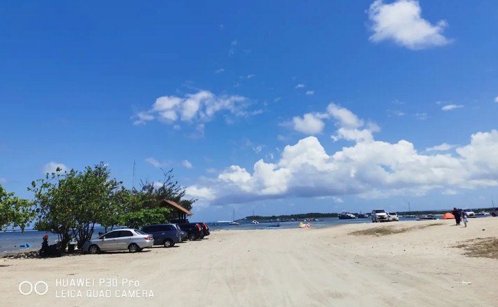 Lokasi Pantai Mertasari Bali