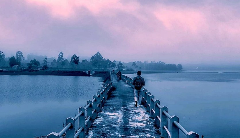 Spot Foto menarik di Danau Cileunca